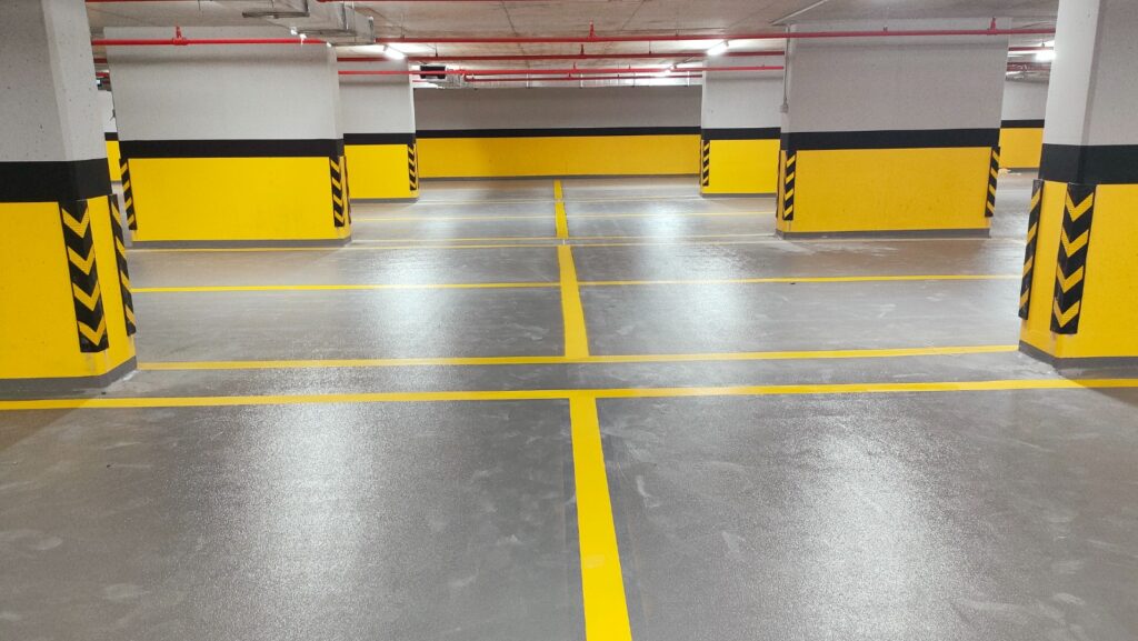 Otopark Yol ve Çizgi Uygulamaları
